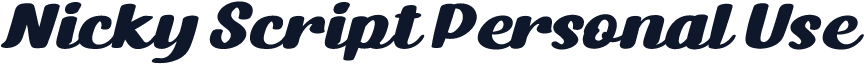 Nicky Script Personal Use