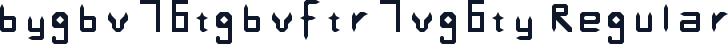 bygbv76tgbvftr7vg6ty Regular
