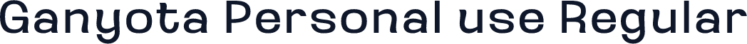 Ganyota Personal use Regular