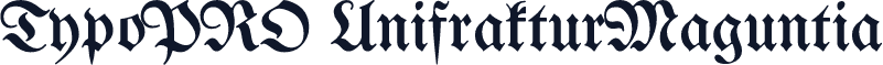TypoPRO UnifrakturMaguntia