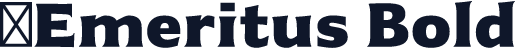 ☞Emeritus Bold