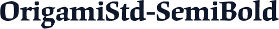 OrigamiStd-SemiBold