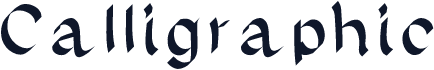 Calligraphic