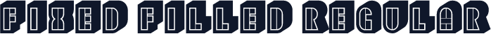 Fixed Filled Regular
