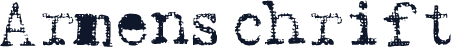 Armenschrift