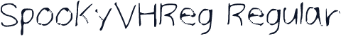 SpookyVHReg Regular