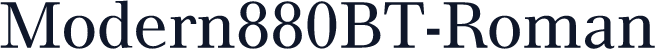 Modern880BT-Roman