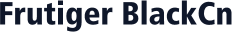 Frutiger BlackCn