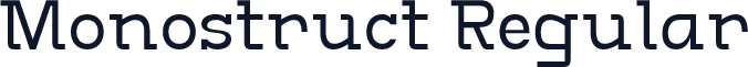 Monostruct Regular