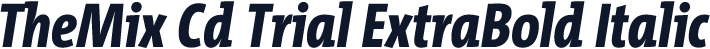 TheMix Cd Trial ExtraBold Italic