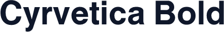 Cyrvetica Bold