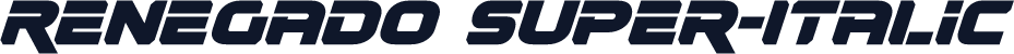 Renegado Super-Italic