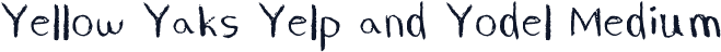 Yellow Yaks Yelp and Yodel Medium