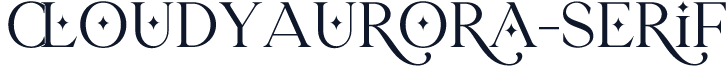 CloudyAurora-Serif