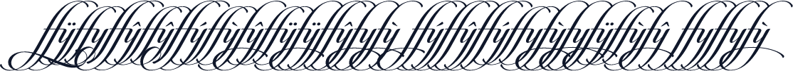 Candlescript Ligatures ffy