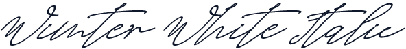 Wimter White Italic