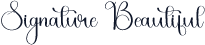 Signature Beautiful