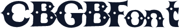 CBGBFont