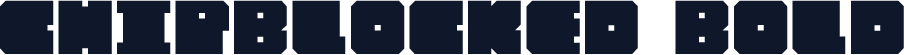 Chipblocked Bold