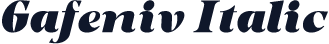Gafeniv Italic