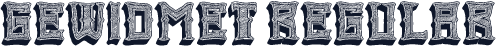 Gewidmet Regular