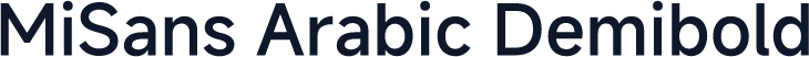 MiSans Arabic Demibold
