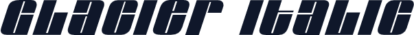 Glacier  Italic