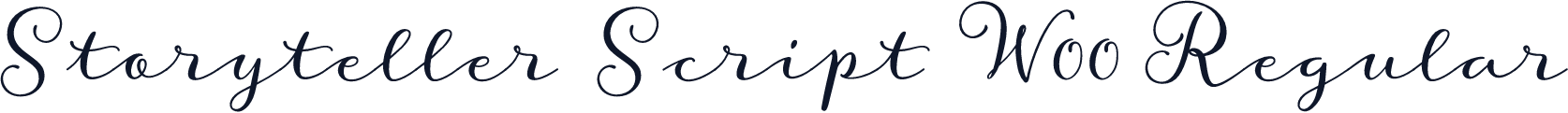 Storyteller Script W00 Regular