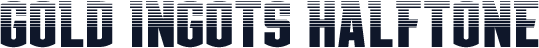 Gold Ingots Halftone