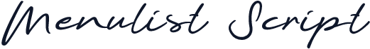 Menulist Script