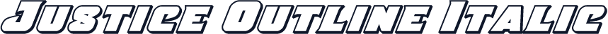 Justice Outline Italic