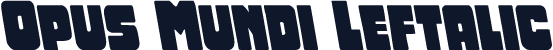 Opus Mundi Leftalic