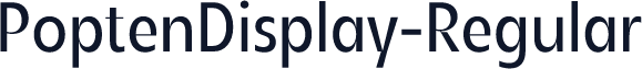 PoptenDisplay-Regular