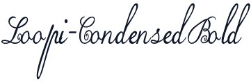 Loopi-CondensedBold