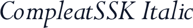 CompleatSSK Italic