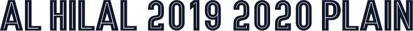 Al Hilal 2019 2020 Plain