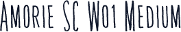 Amorie SC W01 Medium