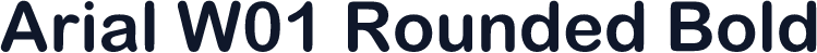 Arial W01 Rounded Bold