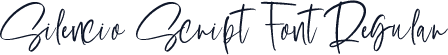 Silencio Script Font Regular