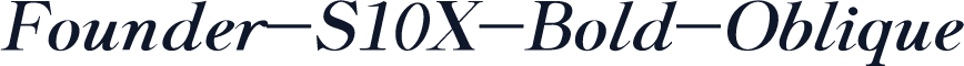 Founder-S10X-Bold-Oblique