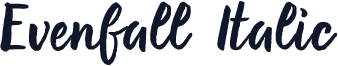 Evenfall Italic