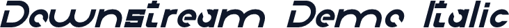 Downstream Demo Italic