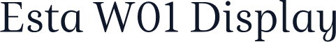 Esta W01 Display
