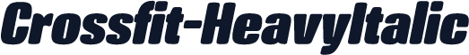 Crossfit-HeavyItalic