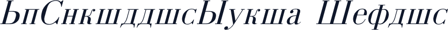 MgCyrillicSerif Italic