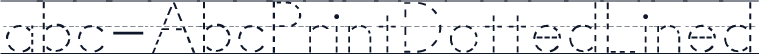 abc-AbcPrintDottedLined