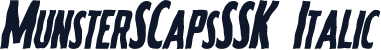 MunsterSCapsSSK Italic