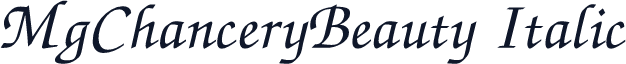 MgChanceryBeauty Italic