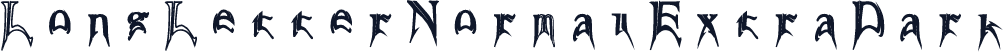 LongLetterNormalExtraDark