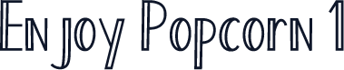Enjoy Popcorn 1